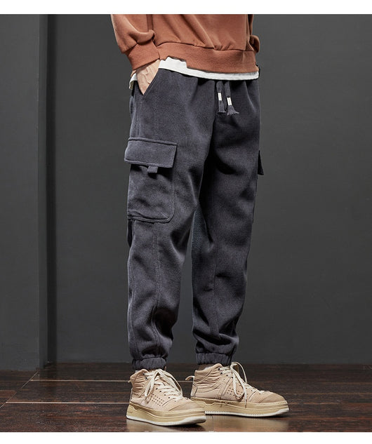 Pantalones Casuales Holgados Forrados en Fleece - Calidez y Estilo - Image 19