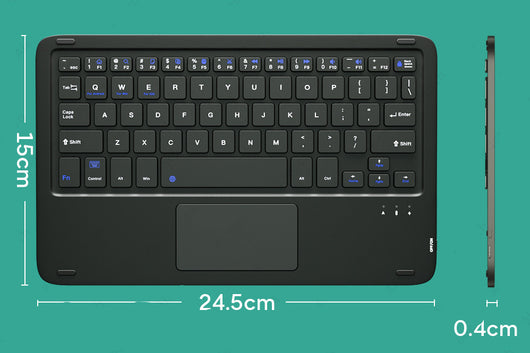 Ratón Inalámbrico Silencioso con Teclado Táctil Integrado - Image 11