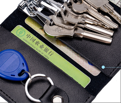 Estuche de Cuero para Llaves Multifuncional para Hombre - Image 8