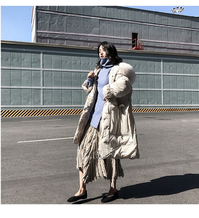 Falda Tejida Irregular Cintura Alta Midi para Mujer - Image 29