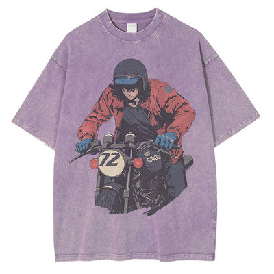 Playera Vintage Hombre con Diseño Pintado - Image 8
