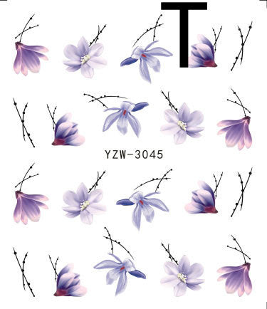 Stickers de Uñas Mariposa Negra - Diseño Elegante - Image 4