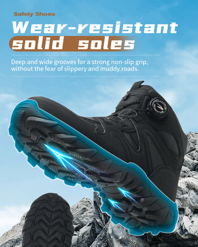 Botas de Trabajo Ligeras, Cómodas y de Seguridad para Hombre - Image 14