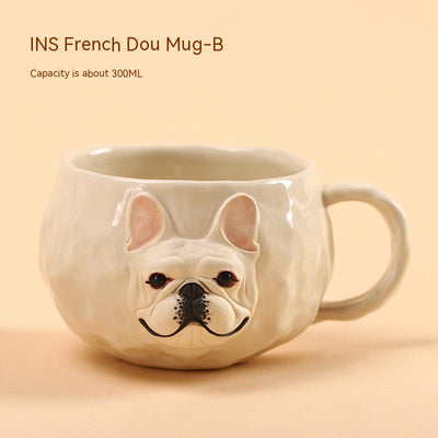 Taza de Café Bulldog Francés Diseño Artesanal Original - Image 4