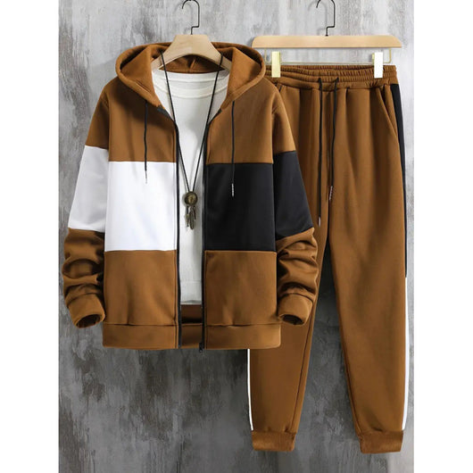 Conjunto Hoodie Estampado 3D Elefante para Hombre - Manga Larga Otoño Invierno - Image 9