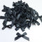 1 Cm Negro Negro 50 Piezas