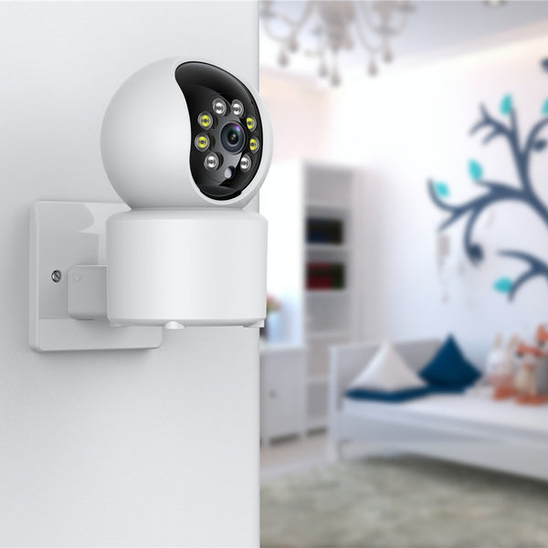 Cámara de Vigilancia WiFi 360° Visión Nocturna Full Color Interior