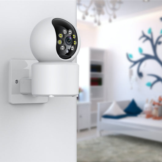 Cámara de Vigilancia WiFi 360° Visión Nocturna Full Color Interior