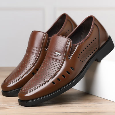 Zapatos de Piel Calados para Hombre: Elegancia y Frescura de Verano - Image 4