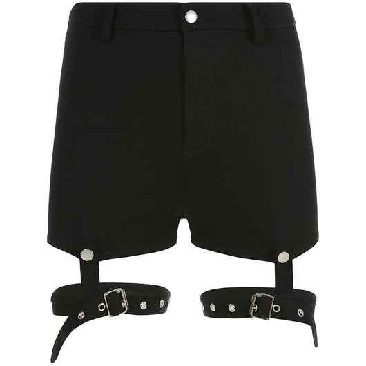 Shorts de Verano para Mujer con Detalle de Cinta - Image 3