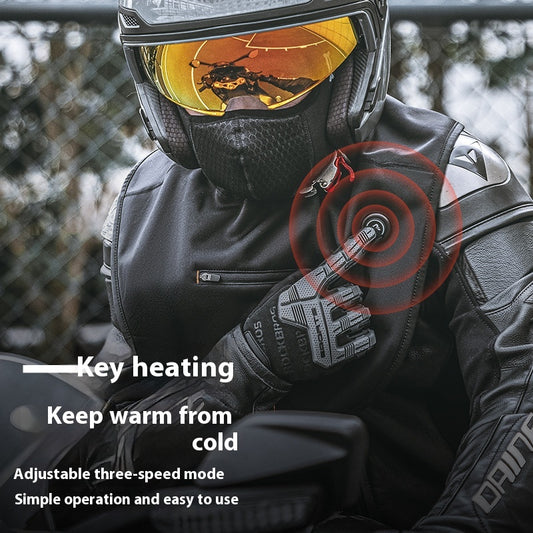 Pasamontañas Térmico Eléctrico para Motociclista - Máscara Calefactable Cortavientos - Image 2