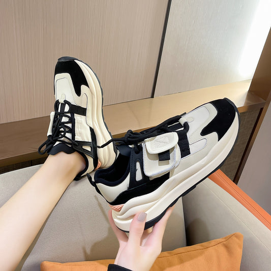 Zapatillas de Entrenamiento para Mujer con Bolsillo de Cuero - Diseño Funcional para Correr