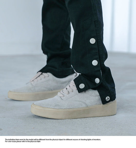 Pantalón Denim Negro Slim con Bota Abierta - Image 12