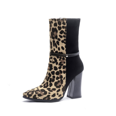 Botas Mujer Tacón Grueso Extra Alto - Estilo y Confort - Image 4
