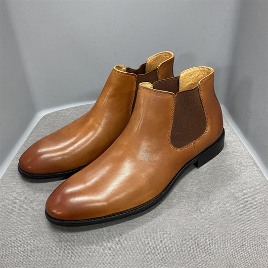 Zapatos Casuales de Cuero Genuino con Estribo para Hombre - Image 7