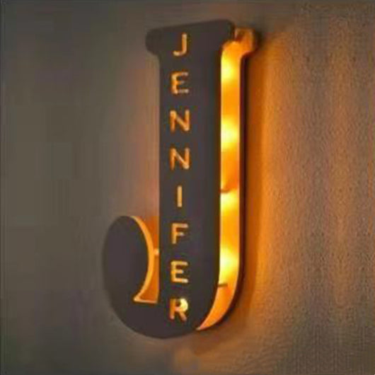 Lámpara Personalizada con Letras Iluminadas - Image 39