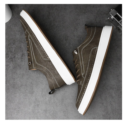 Tenis Casuales de Cuero para Hombre - Diseño Minimalista - Image 24