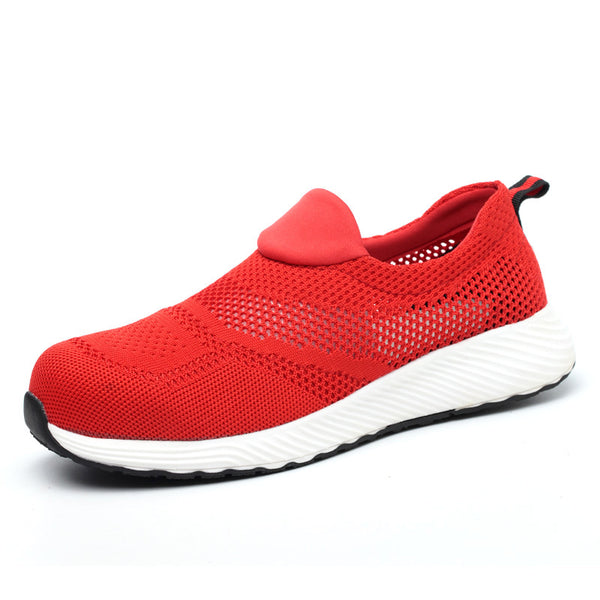 Zapatos de Trabajo Respirable con Protección Antiimpacto y Antipunzada