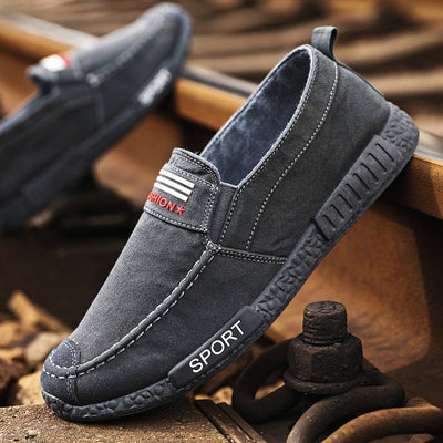 Zapatos Casuales de Hombre en Lona Denim Lavado - Image 8