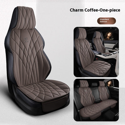 Funda de Asientos de Cuero Premium para Auto - Juego Completo 5 Plazas - Image 32