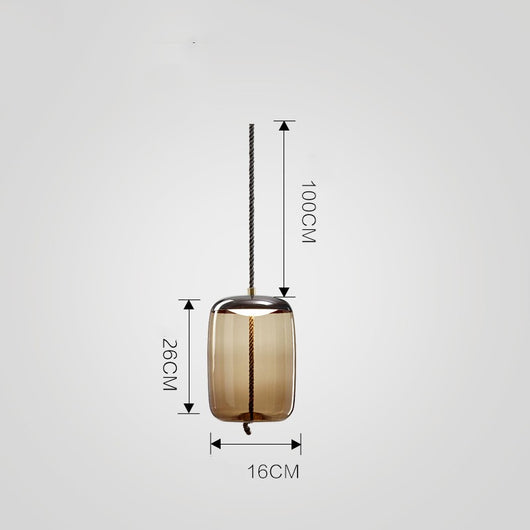 Lámpara Colgante de Cristal Elegante para Comedor y Sala - Image 2