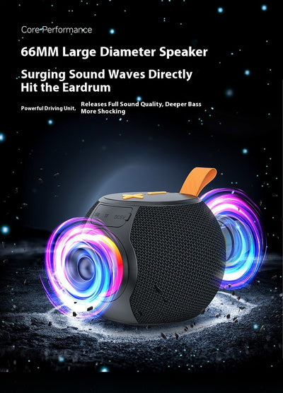 Parlante Bluetooth Portátil con Lámpara RGB y Modo TWS - Image 2