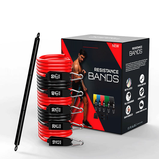 Bandas Elásticas de Látex para Entrenamiento de Resistencia y Yoga - Image 15