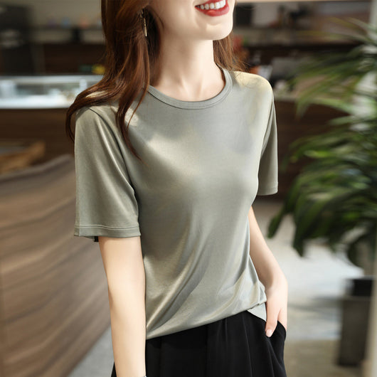 Blusa Suelta de Satén Francés Premium - Image 15