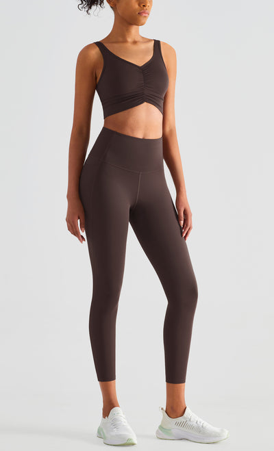 Pantalones Deportivos Levantacaderas con Bolsillos Laterales y Cintura Alta - Image 8