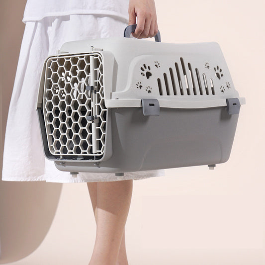 Transportín Aéreo Premium para Mascotas Pequeñas y Medianas