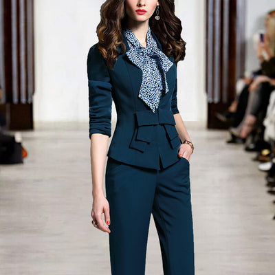 Traje Ejecutivo Mujer Corte Slim Elegancia Moderna - Image 8