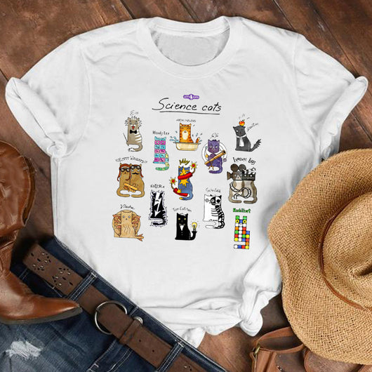 Playera Unisex Estampado Patitas de Gato - Diseño Trendy para Hombre y Mujer - Image 20