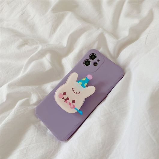 Funda Protectora Conejo Silicona Líquida para Celular - Image 10