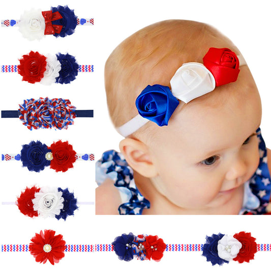 Diadema Infantil de Rayas Rosa