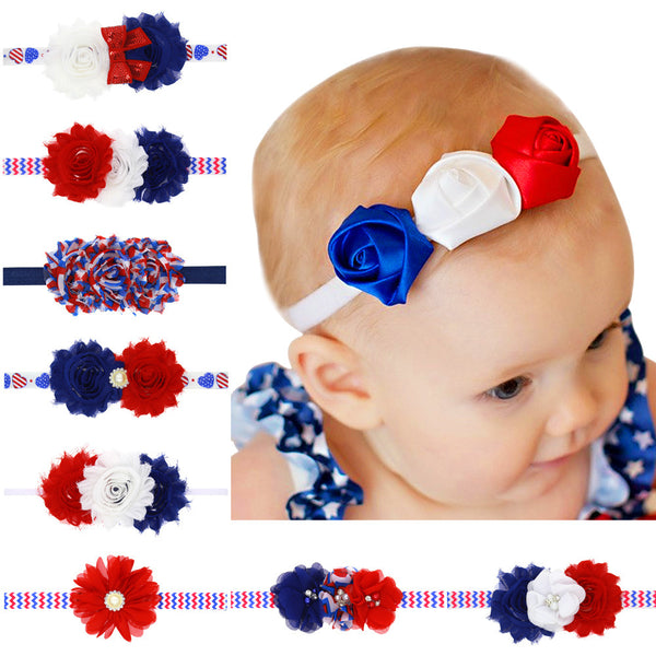 Diadema Infantil de Rayas Rosa