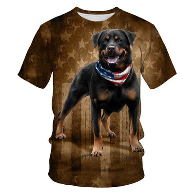 Playera Estampada 3D para Hombre - Diseño Digital Moderno
