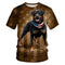 Playera Estampada 3D para Hombre - Diseño Digital Moderno
