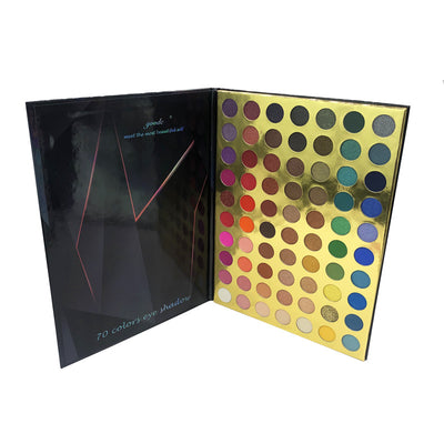 Paleta de 70 Sombras Oculares Mate y Perladas Multicolor - Image 9
