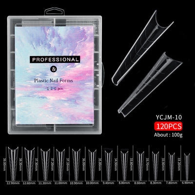 Molde de Cristal para Extensiones de Uñas sin Soporte de Papel - Image 10