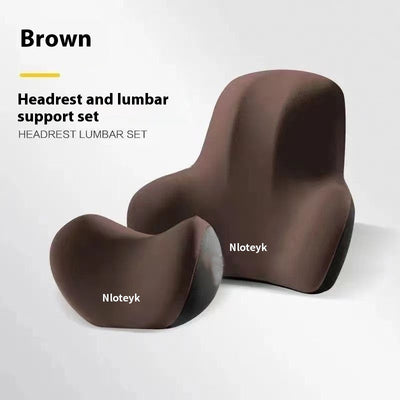 Cojín Cervical y Lumbar 4 Estaciones para Auto - Espuma Viscoelástica con Soporte Integral - Image 6