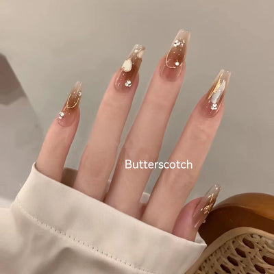Stickers de Uñas Artesanales Corazón de Amor - Diseño Elegante y Duradero - Image 3