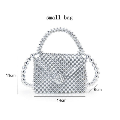Bolsa Diagonal Tejida Artesanal Mini - Diseño Cute Acrílico Hecho a Mano - Image 12