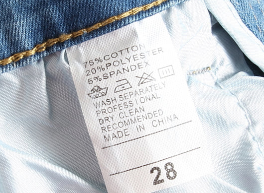 Jeans Slim Fit Azul Claro con Roturas - Image 12