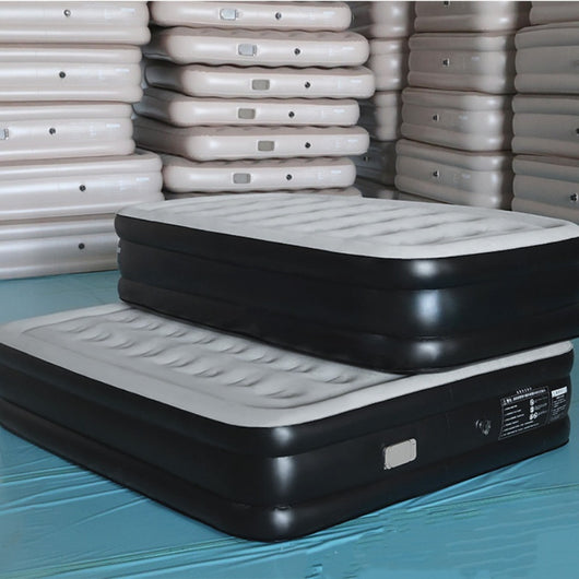 Cama Inflable 2 en 1 Reforzada para Exteriores con Bomba Integrada