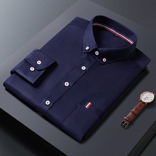 Camisa Casual Elegante para Hombre - Estilo Business Profesional - Image 10