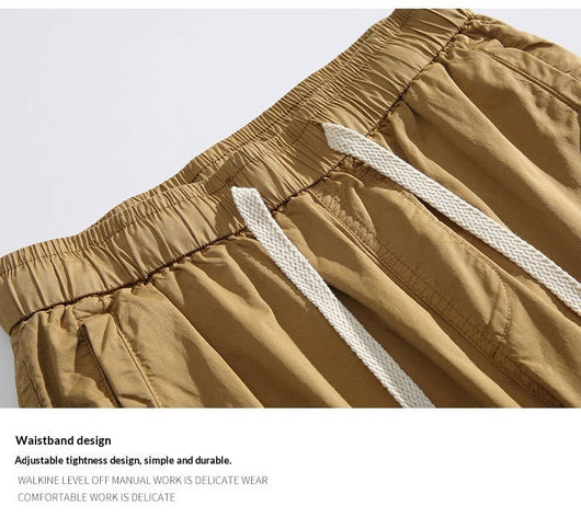 Pantalones Sueltos Retro de Pierna Ancha para Hombre - Image 26