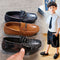 Zapatos de Cuero Estilo Británico para Niños Step On