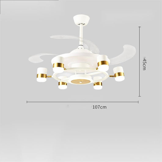 Lámpara de Techo Moderna con Ventilador Integrado - Image 5