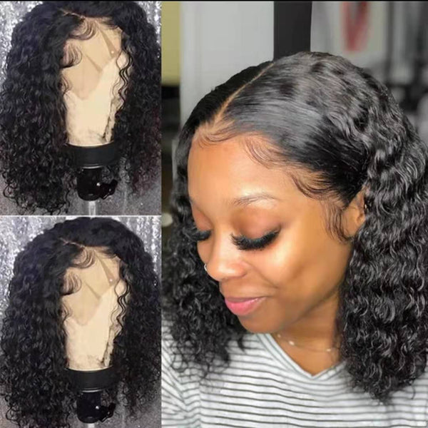 Peluca de Cabello Rizado Corto Africano Natural