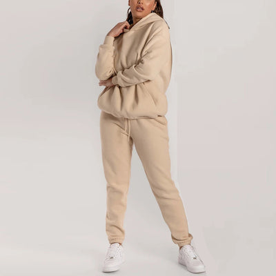 Sudadera Hoodie Oversized Plus con Forro Polar Grueso - Image 9
